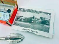BENETTON: A Tameo Kits 1:43 scale model of the Benetton Ford B194 from the 1994 Australian Grand Prix (TMK 191), complete with original packaging [Location: Sydney] - 4