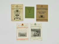 ASTON MARTIN: Two early Aston Martin Club bulletins and three Aston Martin registers - 2