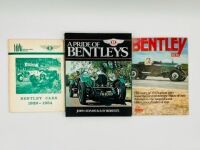 BENTLEY: Three books relating to Bentley - 2