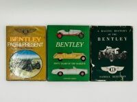 BENTLEY: Three hardcover books relating to Bentley - 2