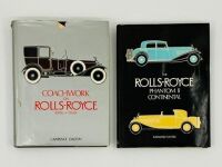 ROLLS-ROYCE: Two hardcover books relating to Rolls-Royce. - 2