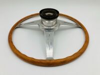 NARDI: An original 430mm wood rimmed steering wheel - 3