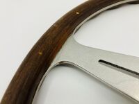 NARDI: An original 390mm wood rimmed steering wheel UPDATED DESCRIPTION - 4