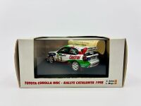 TOYOTA: A 1:43 scale model by Vitesse of the Toyota Corolla WRC from the 1998 Rallye Catalunya, limited edition 1111/2500, complete certificate of authenticity and original packaging [Location: Sydney] - 4