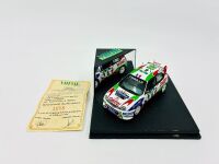 TOYOTA: A 1:43 scale model by Vitesse of the Toyota Corolla WRC from the 1998 Rally Australia, limited edition 1058/2500, complete certificate of authenticity and original packaging [Location: Sydney]