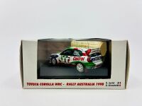TOYOTA: A 1:43 scale model by Vitesse of the Toyota Corolla WRC from the 1998 Rally Australia, limited edition 1058/2500, complete certificate of authenticity and original packaging [Location: Sydney] - 7
