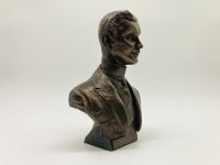 CHARLES STEWART ROLLS: A composite bust of Charles Stewart Rolls (1877-1910), signed Elton at base, approx. 21cm high [Location: Sydney] - 2