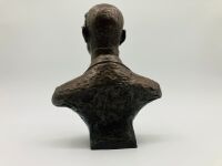 CHARLES STEWART ROLLS: A composite bust of Charles Stewart Rolls (1877-1910), signed Elton at base, approx. 21cm high [Location: Sydney] - 4