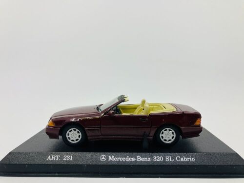 414 · MERCEDES-BENZ 320 SL: A 1:43 die cast model by Revell of the R129 Mercedes-Benz 320 SL, in original packaging [Location: Sydney]