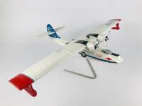 TAA CATALINA: A 1:50 scale (40cm long) wooden model, registration 'VH-SBV'. - 2