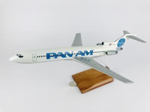 PAN AM BOEING 727-200: A 1:100 scale (47cm long) wooden model, registration 'N4747'.