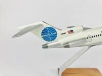 PAN AM BOEING 727-200: A 1:100 scale (47cm long) wooden model, registration 'N4747'. - 3