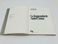 LE LEGGENDARIE AUTO UNION: A hardcover book by Gianni Cancellieri and Cesare DeAgostini - 3