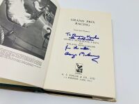 GRAND PRIX RACING FACTS & FIGURES 1894-1963: A hardcover book by George Monkhouse and Roland King-Farlow, signed by George Monkhouse to Kerry Manolas. - 3
