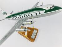 AER LINGUS: A 1:60 scale (40cm long) Irish International Airlines, 'Vickers Viscount 808' wooden model, registration 'EI-AKK'. - 3