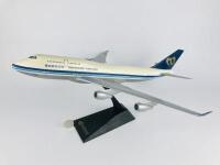 MANDARIN AIRLINES: A 1:130 scale (53cm long) Boeing 747-400 plastic model, registration 'B-16801'.
