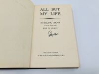 STIRLING MOSS: A pair of hardcover books including "My favourite Car Stories" and a signed copy of "All But My Life" - 3
