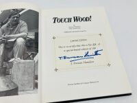 TOUCH WOOD: A special bound Limited Edition hardcover autobiography by Duncan Hamilton, signed and numbered 33/100. - 3