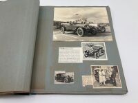STUTZ: A scrapbook including rare photographs, newspaper clippings etc. - 2
