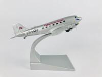 CATHAY PACIFIC DC3: A 1:140 scale (14cm long) McDonnell Douglas DC3, metal model, registration 'VR-HDB'. - 3