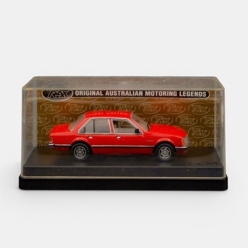 VB COMMODORE: A Trax 1:43 scale Holden VB Commodore SL sedan model, model number TR60B, in original box