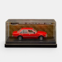 VB COMMODORE: A Trax 1:43 scale Holden VB Commodore SL sedan model, model number TR60B, in original box