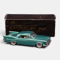 IMPERIAL: A 1:43 scale Brooklin collection 1961 Imperial Southampton customs coupe model, a white metal model, model number BRK 67, made in England, in all original packaging
