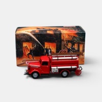 BEDFORD: A Matchbox models of yesteryear model, a 1939 Bedford tanker, model number YFE04, part of the fire engine series of models