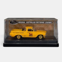 EH HOLDEN: A Trax 1:43 scale Holden EH utility model, finished in yellow paintwork bearing the Golden Fleece livery, part of the Aussie oil series collection, model number TR54D