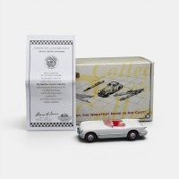 CORVETTE: A Matchbox collectibles model, of a 1953 Chevrolet Corvette convertible, finished in off white paintwork, model number CCV06-M