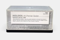 HK PREMIER: A Trax 1:43 scale Holden HK Premier sedan model, finished in silver mink paintwork, model number TR68 - 2