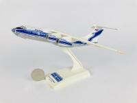 VOLGA-DNEPR AIRLINES: A 1:200 scale (25cm long) 'Ilyushin-76TD-90VD' resin model registration 'RA-76950'