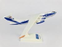 VOLGA-DNEPR AIRLINES: A 1:200 scale (25cm long) 'Ilyushin-76TD-90VD' resin model registration 'RA-76950' - 2