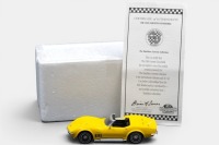 CORVETTE: A Matchbox collectibles model, of a 1969 Chevrolet Corvette convertible, finished in yellow paintwork, model number CCV01-M