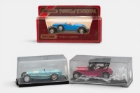 EARLY MOTORING: Three early 20th Century 1:43 scale models