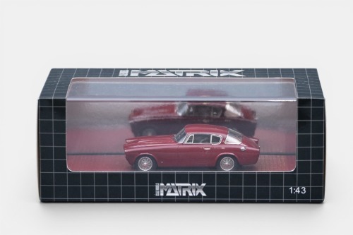 ASTON MARTIN: A Matrix Scale Models 1:43 scale limited edition, number 266 of 408, 1953 Aston Martin DB2/4 Allemano Coupe