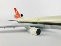 SWISSAIR: A 1:100 scale (60cm long) 'McDonnell Douglas DC10' plastic model. - 3