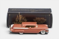 MERCURY: A Brooklin Models 1:43 scale 1957 Mercury Turnpike Cruiser (BRK 28) in brown paintwork in original box
