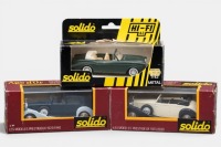 ROLLS-ROYCE: Three Solido 1:43 scale Rolls-Royce models in original boxes