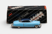 CADILLAC: A Western Models 1:43 scale 1949 Cadillac Series 62 Coupe De Ville (WMS 68) in light blue paintwork in original box