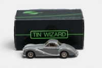 DELAHAYE: A Tin Wizard (Germany) 1:43 scale 1953 Delahaye 235 Coupe 'Saoutchik' Pariser saloon (TW325-2) in grey paintwork in original box