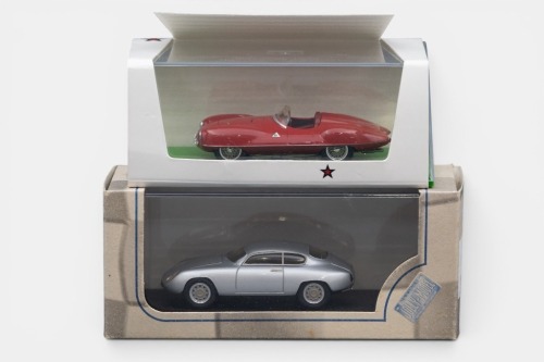 ALFA ROMEO: Two Alfa Romeo 1:43 scale models in original boxes