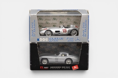 MERCEDES: Two Brumm 1:43 scale Mercedes-Benz models in original boxes