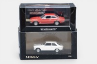 PEUGEOT: Two Peugeot 1:43 scale models in original boxes