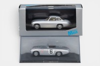MERCEDES: Two Models Max Mercedes-Benz 300 SL 1:43 scale models in original boxes