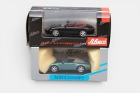 PORSCHE 911: Two Porsche 911 1:43 scale models in original boxes