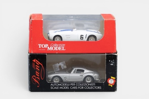 FERRARI: Two Ferrari 1:43 scale models in original boxes