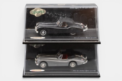 489 · JAGUAR: Two limited edition Vitesse Jaguar 1:43 scale models in original boxes