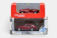 FERRARI: Two early Ferrari 1:43 scale models in original boxes