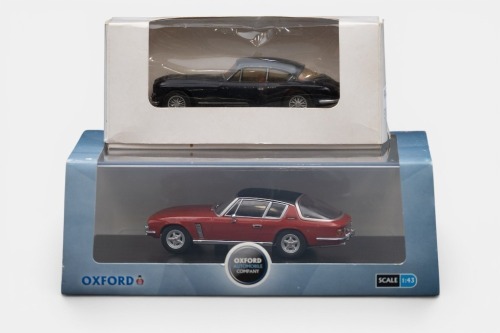 JENSEN: Two Jensen 1:43 scale models